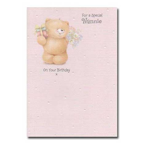 Special Nannie Birthday Forever Friends Card